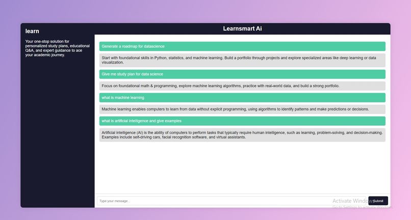 LearnSmart AI – screenshot 2