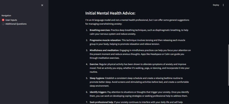 MindShare: Mental Health Support Network (CMHSN)  – screenshot 2