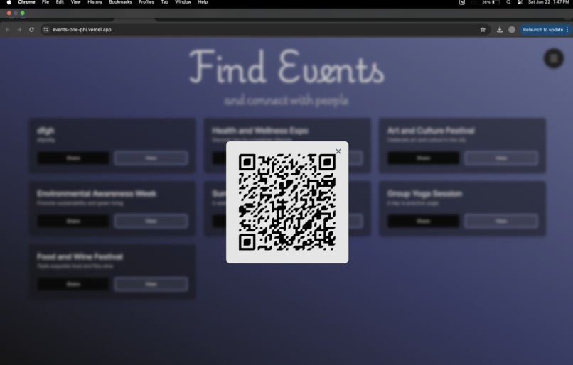 EventConnect – screenshot 3