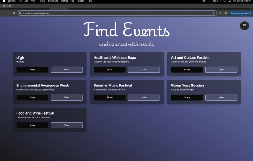 EventConnect – screenshot 4