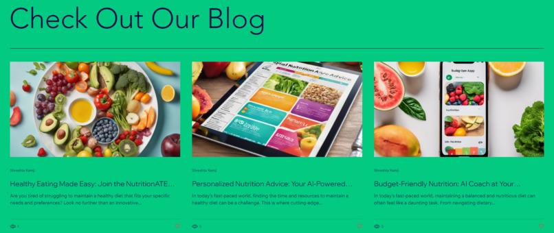 NutritionATE: Your Personal Nutritionist & Goal Setter – screenshot 3