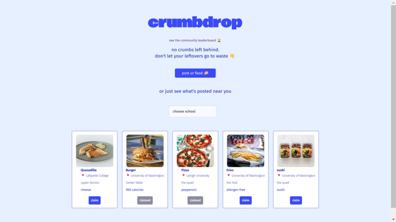 crumbdrop – screenshot 1