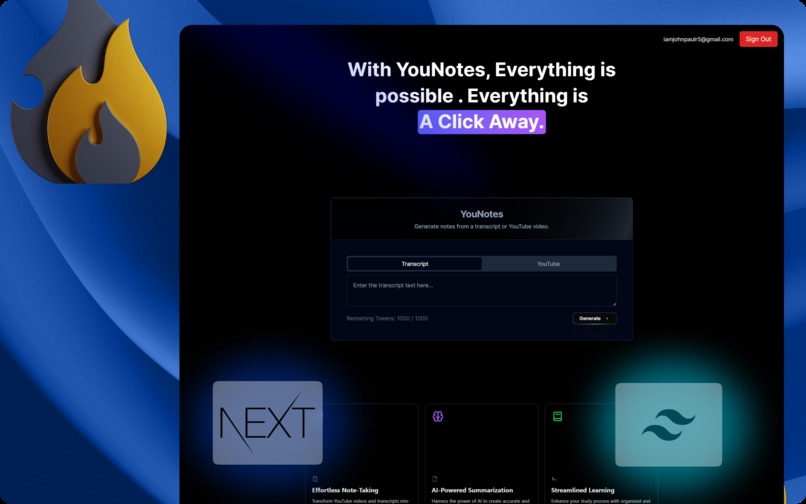 YouNotes – screenshot 1