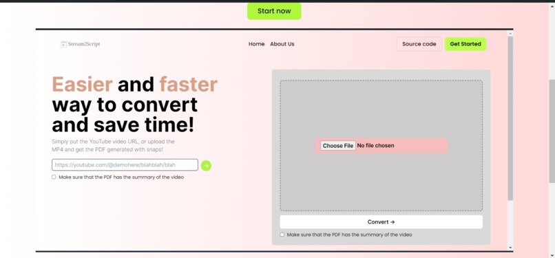 Stream2Script – screenshot 3