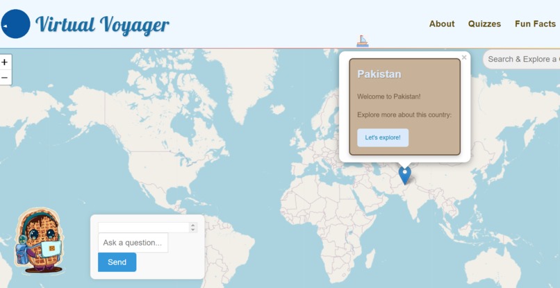 Virtual Voyager – screenshot 1