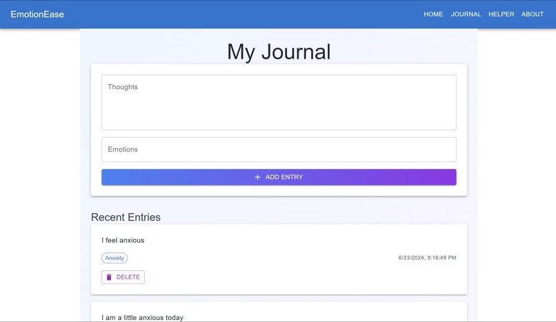 EmotionEase – screenshot 2