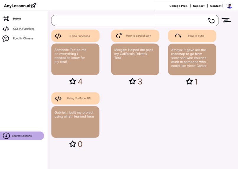 Anylesson.ai – screenshot 2