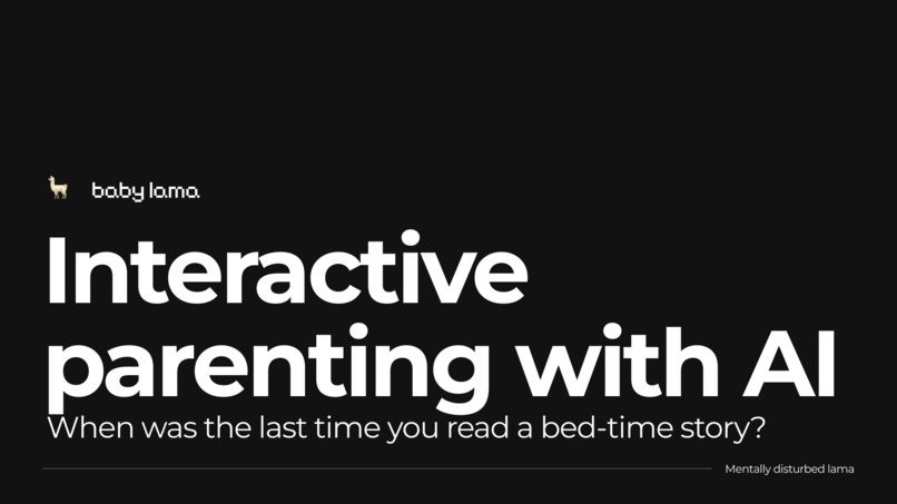 BabyLlama – screenshot 1