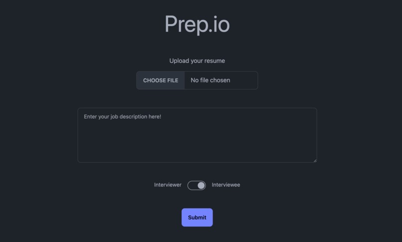 Prep.io – screenshot 1
