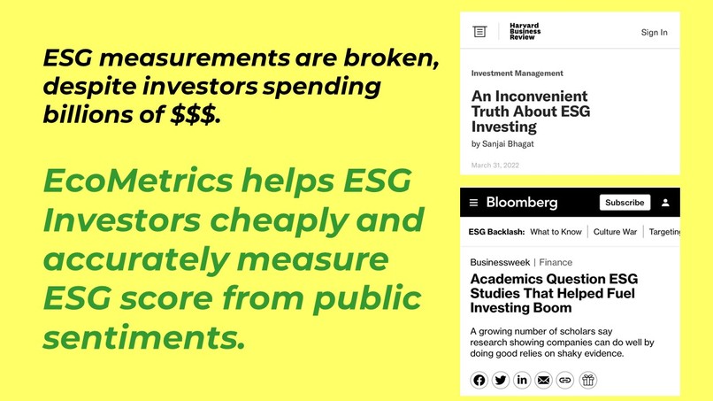 EcoMetrics – screenshot 2