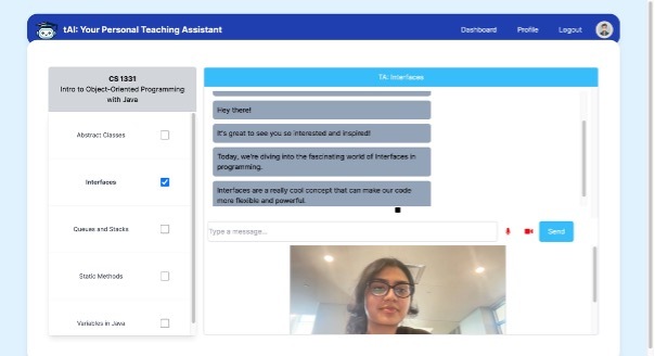tAI: Your AI Teaching Assistant – screenshot 2