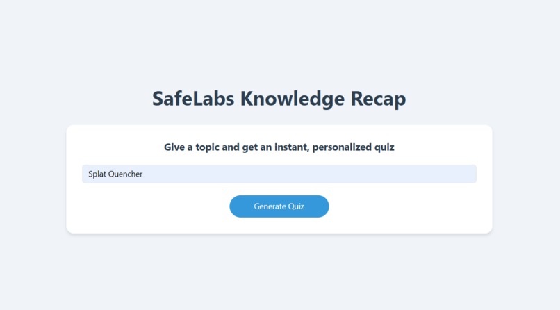 SafeLabs – screenshot 5