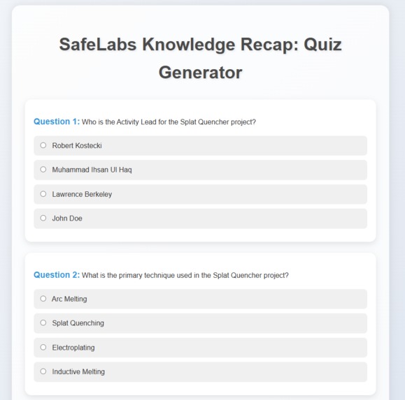 SafeLabs – screenshot 6