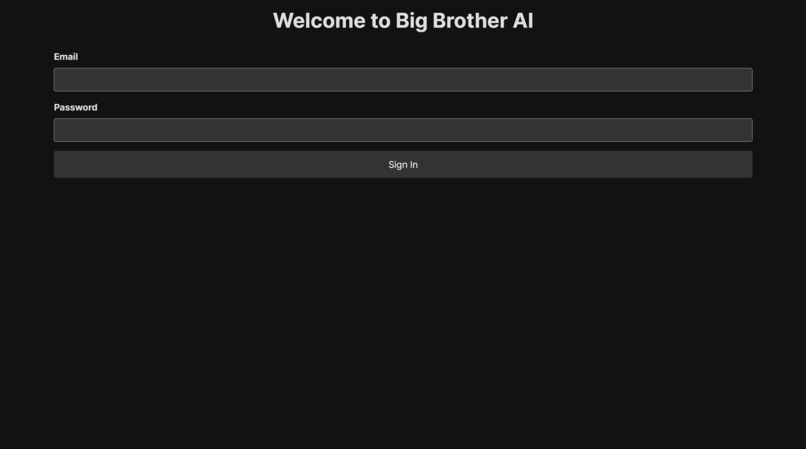 Big Brother AI – screenshot 1