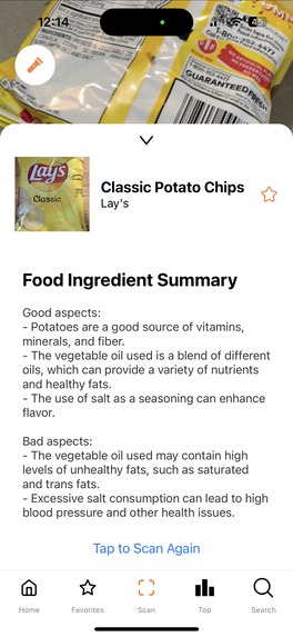 Fiber: Your AI Nutrition Companion – screenshot 4