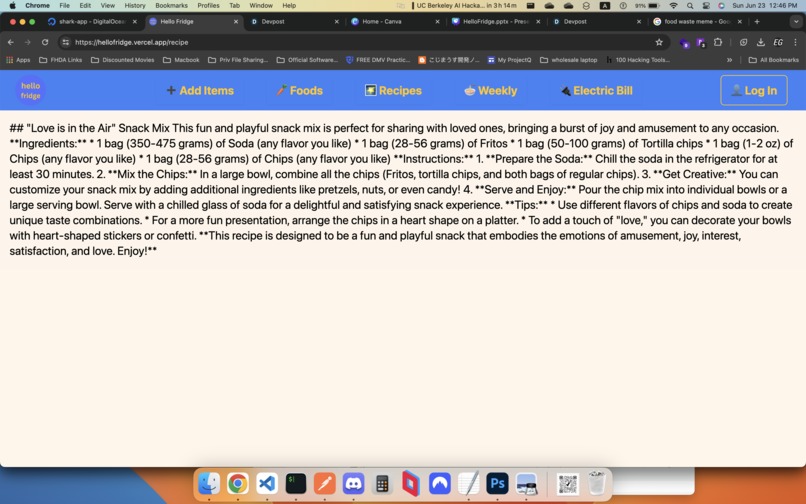 Hello Fridge – screenshot 4