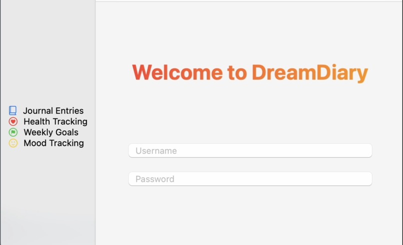 JournAI – screenshot 1
