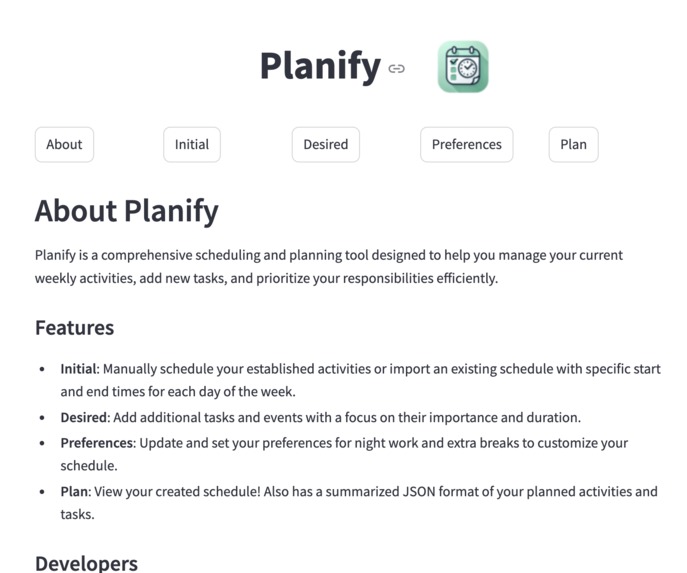 Planify – screenshot 2