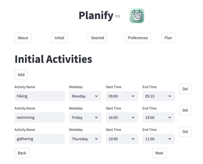 Planify – screenshot 3