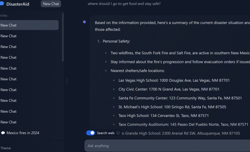 DisasterAid.ai – screenshot 2