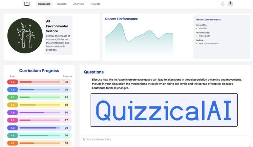 QuizzicalAI – screenshot 1