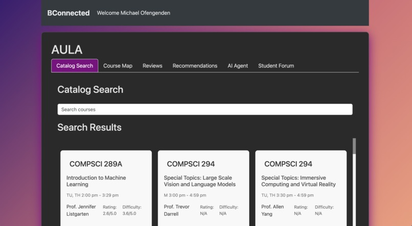 Aula – screenshot 3