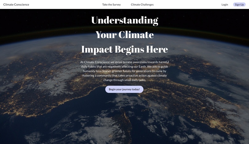Climate Conscience – screenshot 1