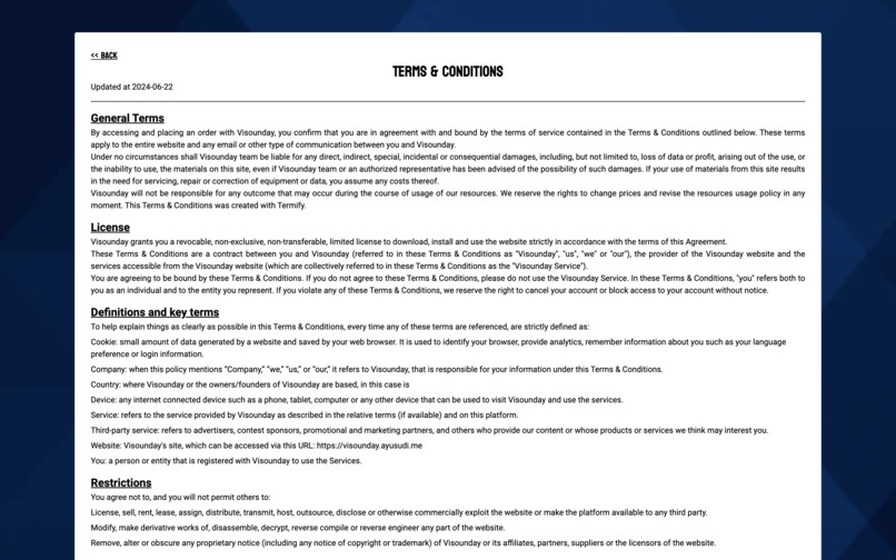 VISOUNDAY – screenshot 7