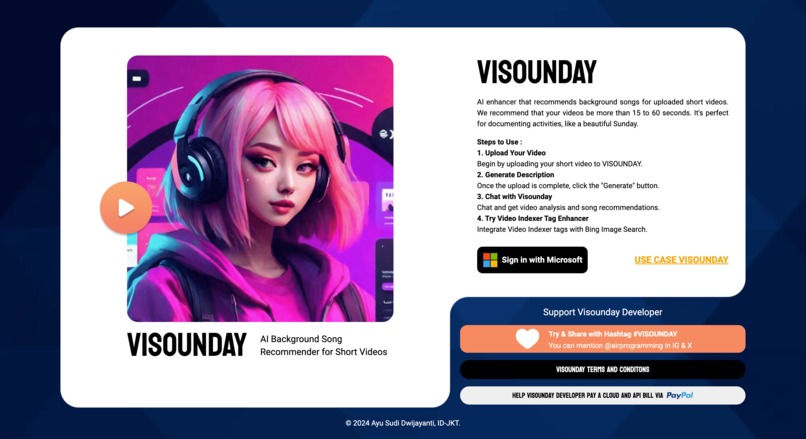 VISOUNDAY – screenshot 1