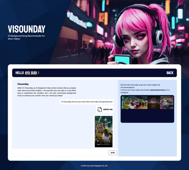 VISOUNDAY – screenshot 5