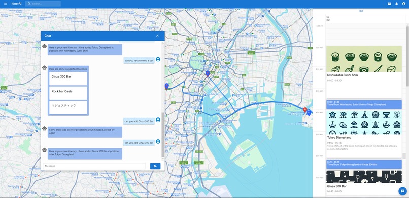 ItinerAI – screenshot 2
