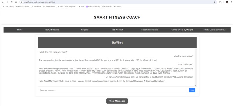 Smart Fitness Coach – screenshot 2