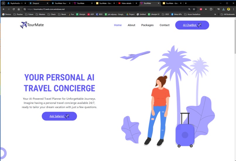 TourMate: Your Personal AI Travel Concierge – screenshot 1