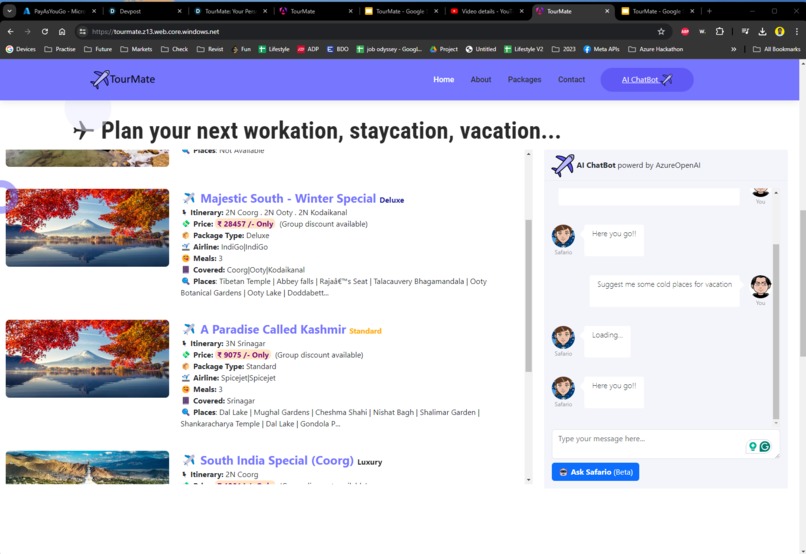 TourMate: Your Personal AI Travel Concierge – screenshot 3