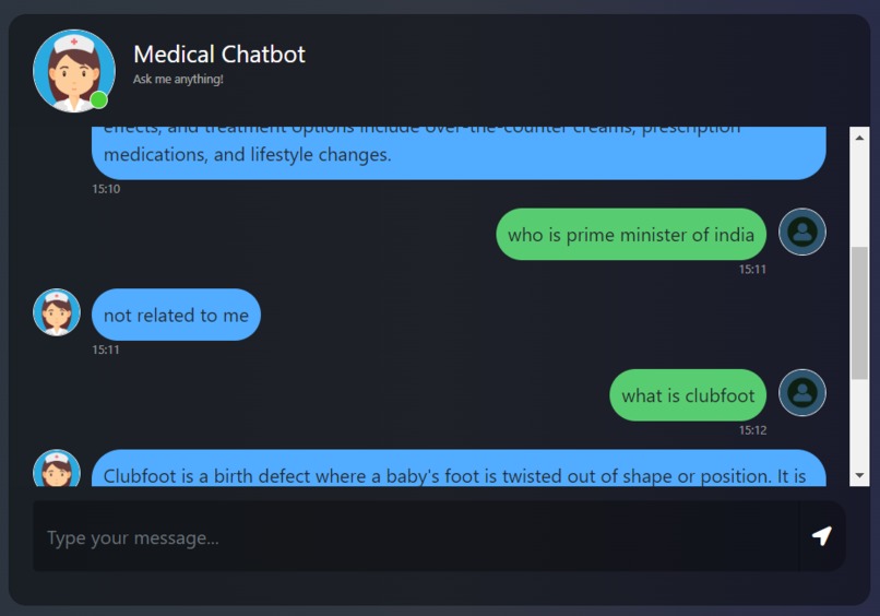 med-bot – screenshot 2