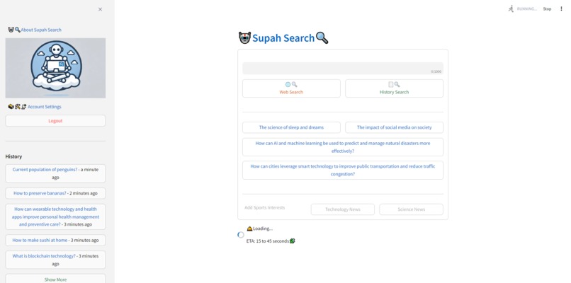 Supah Search – screenshot 2