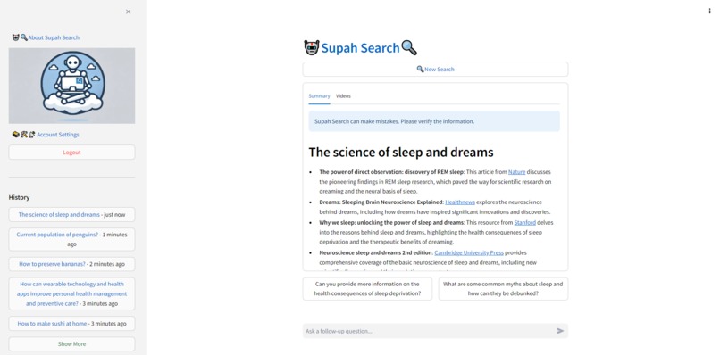 Supah Search – screenshot 3