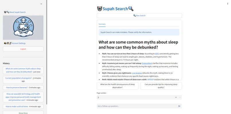 Supah Search – screenshot 4