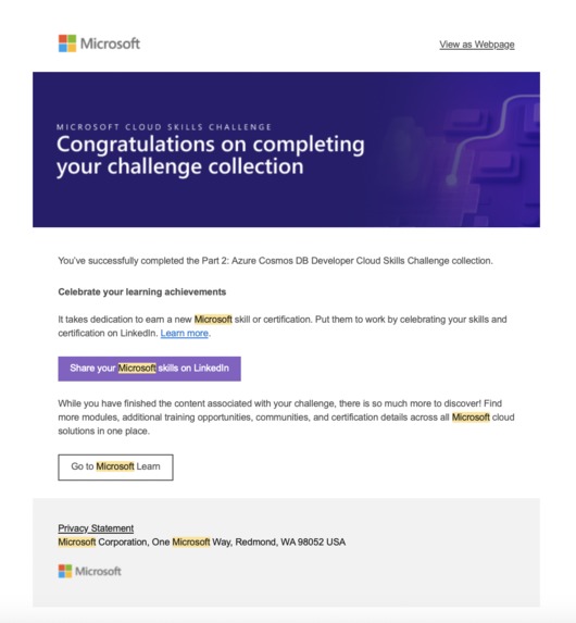 Phase 1 - Microsoft Azure Challenge – screenshot 2