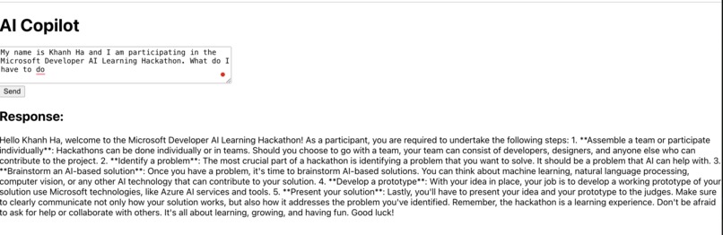 Phase 1 - Microsoft Azure Challenge – screenshot 3
