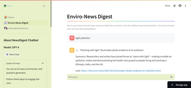 EcoSpeaks – screenshot 4
