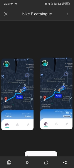 Bike e catalogue – screenshot 2