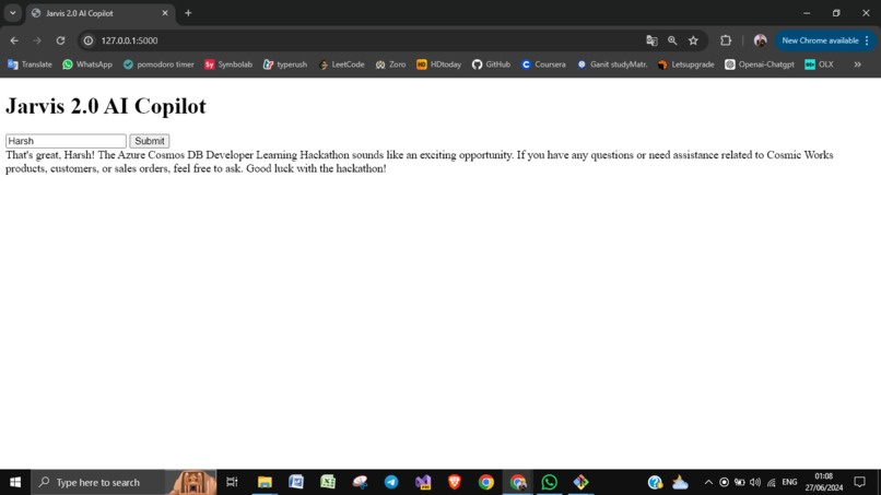 Jarvis 2.0 – screenshot 1