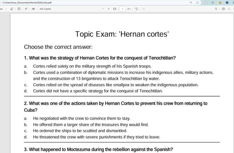 Exam Gen-ie – screenshot 4