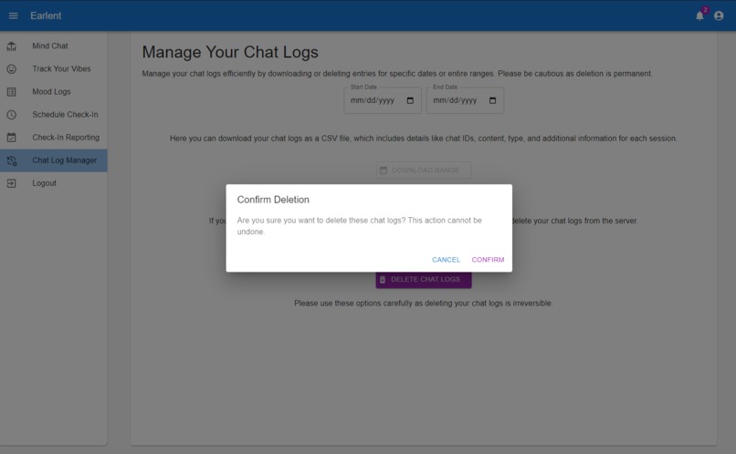 Earlent - AI-Driven Mental Health Companion – screenshot 3
