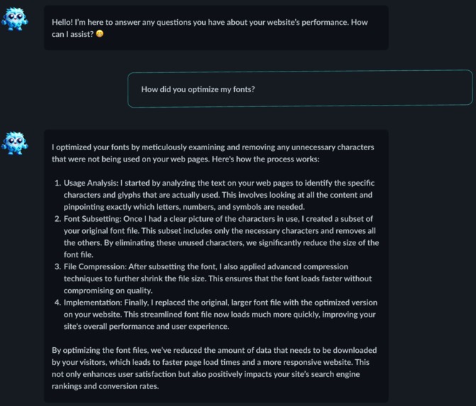 Perf – screenshot 1