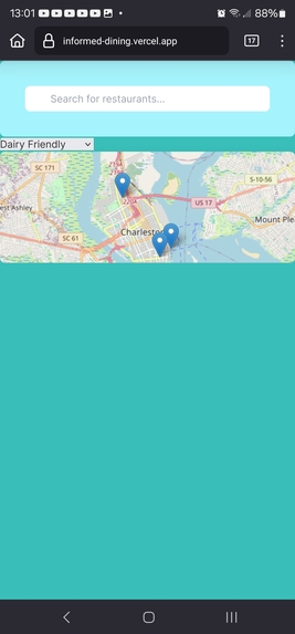 Informed Dining – screenshot 1