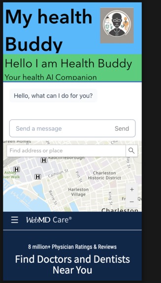 My Health Buddy – screenshot 1