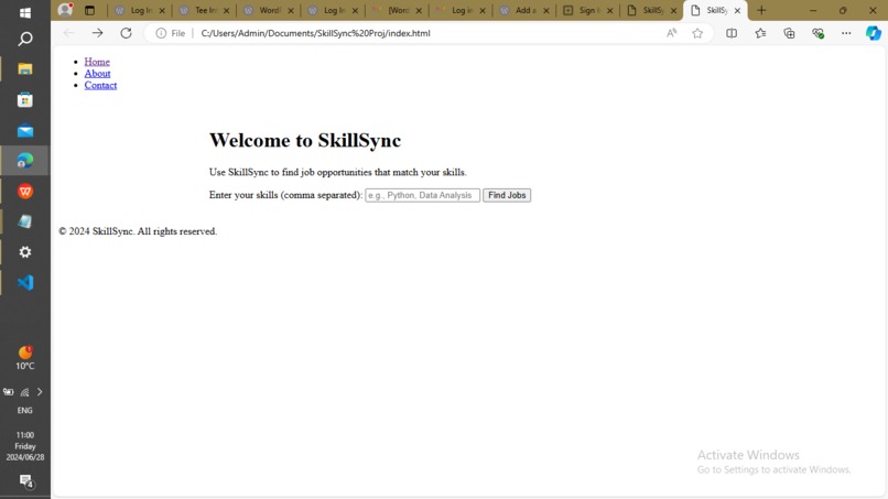 SkillSync – screenshot 1