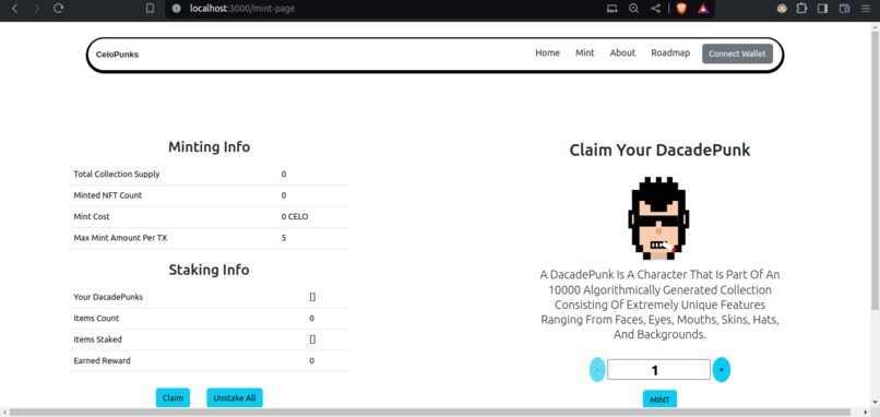 Celo punks – screenshot 2